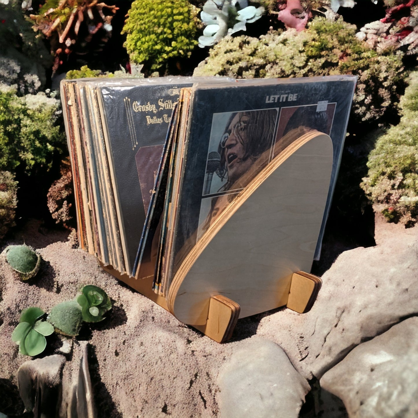 Vinyl Flip Rack - LP Storage Solution