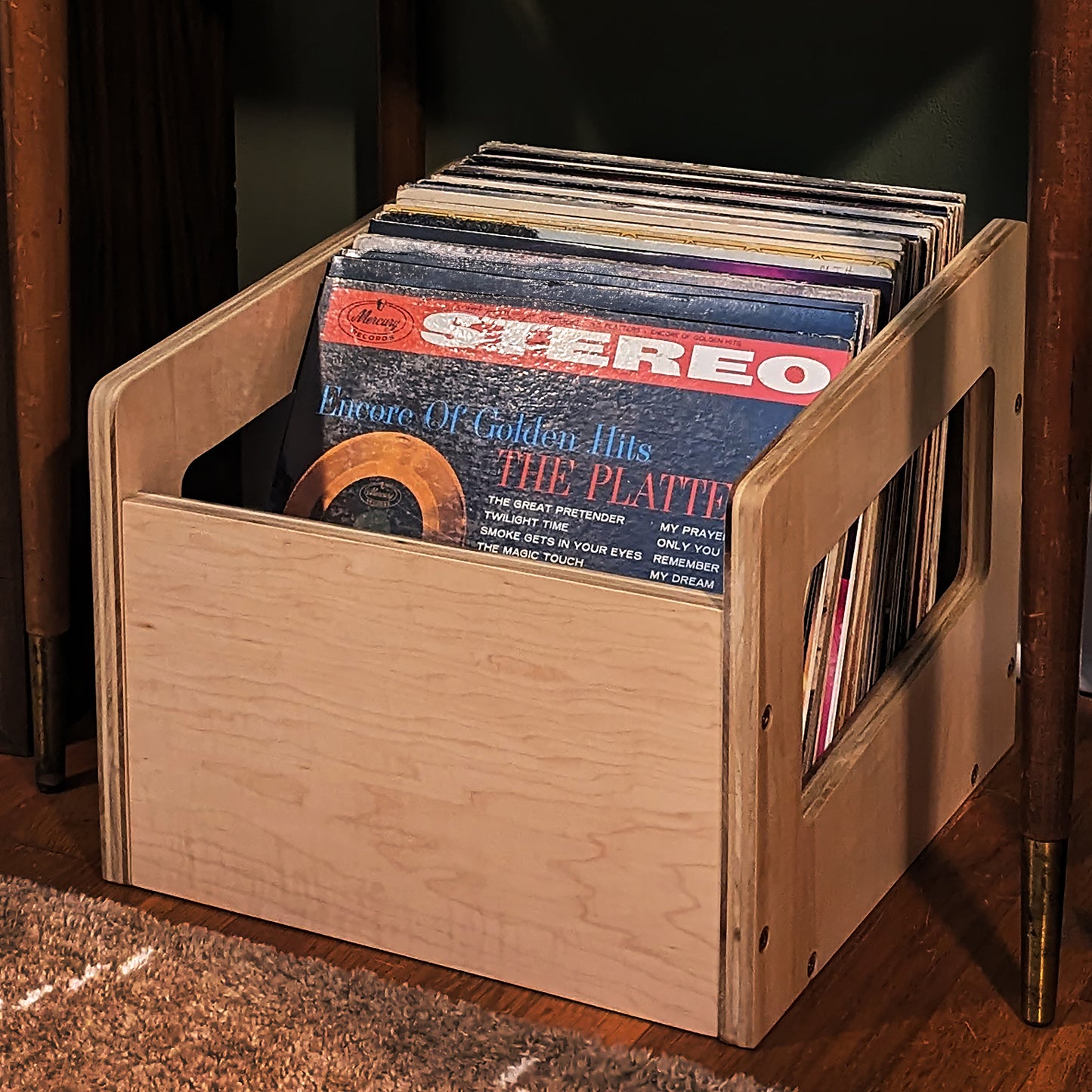 Record Crate Reinvented - Collector's LP Storage