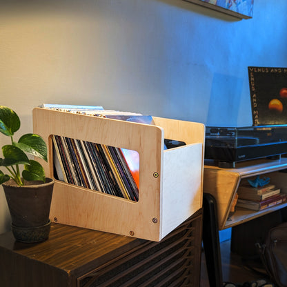 Record Crate Reinvented - Collector's LP Storage